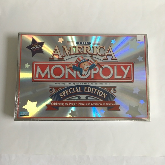 Monopoly America Special Edition 2002 Parker Brothers New Factory Sealed - Picture 1 of 10
